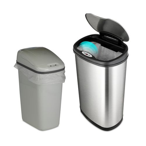Poubelle en polypropylène - F13202 series - Bel-Art Products - en acier inoxydable / pour déchets dangereux / pour déchets médicaux