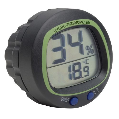Thermo-hygromètre numérique - B61506-0300 - Bel-Art Products - monté sur panneau / température / d'humidité