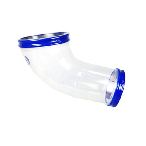 Tuyau souple pour produits chimiques - Corner Connector 040E - BFM Global Ltd. - en thermoplastiques / en polyuréthane / pour denrées alimentaires