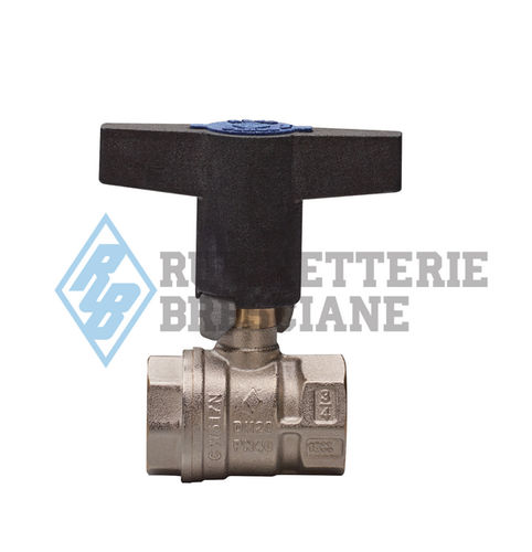 Vanne à boisseau sphérique - UNI-SFER 1530 - BONOMI GMBH - manuelle / de contrôle / pour l'eau