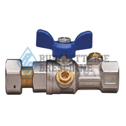 Vanne à boisseau sphérique - 2U24 series - BONOMI GMBH - manuelle / pour l'eau / femelle
