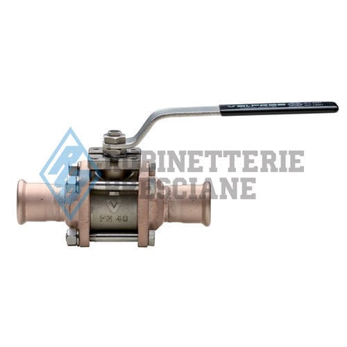 Vanne à boisseau sphérique - 5N9000 series - BONOMI GMBH - à levier / 3 pièces / pour applications marines