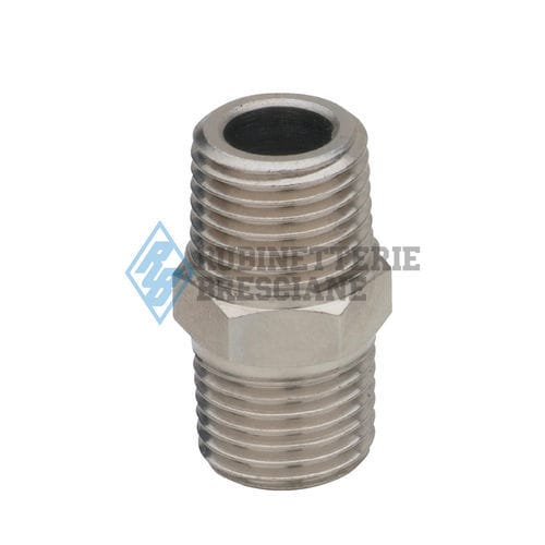 Mamelon en métal - R 250 series - BONOMI GMBH - fileté / hexagonal / droit