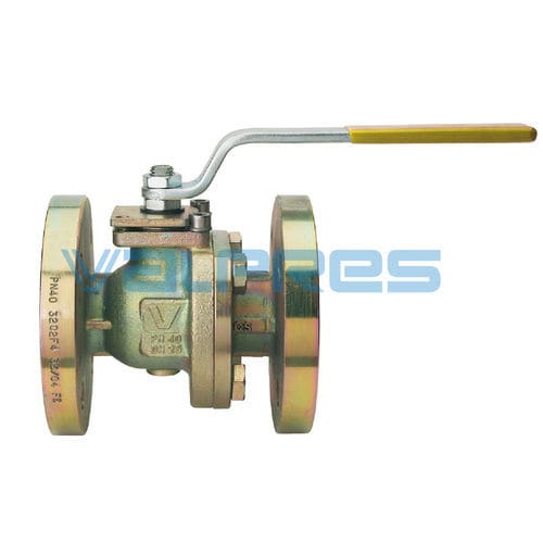 Vanne à boisseau sphérique - 760341 series - BONOMI GMBH - à levier / pour gaz / à bride