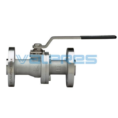 Vanne à boisseau sphérique - 68J401 series - BONOMI GMBH - à levier / à bride / en acier inoxydable