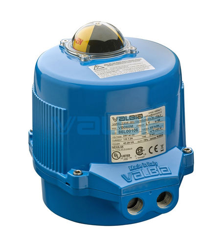 Actionneur de vanne électrique - VB060M - BONOMI GMBH - rotatif / en aluminium / pour OEM