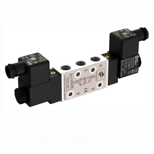 Électrovanne à commande assistée - MI-NA - EUROTEC Antriebszubehör GmbH - 5 voies / air / en ligne