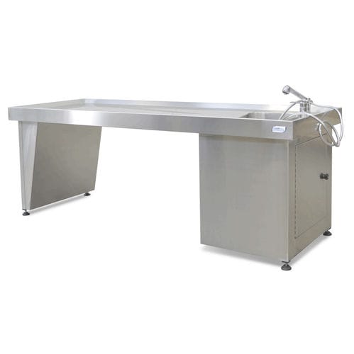 Table de travail en acier inoxydable - CAE 5 - EVERmed SRL - de laboratoire