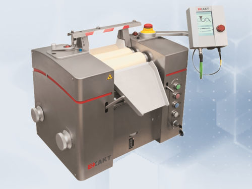 Broyeur à 3 rouleaux - 80S PLUS - EXAKT Advanced Technologies GmbH - vertical / compact / en acier inoxydable