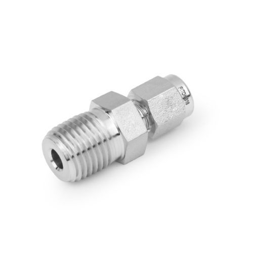 Raccord pour gaz - SS-CM-FL1-NS1 - FITOK GmbH - à visser / en acier inoxydable / mâle