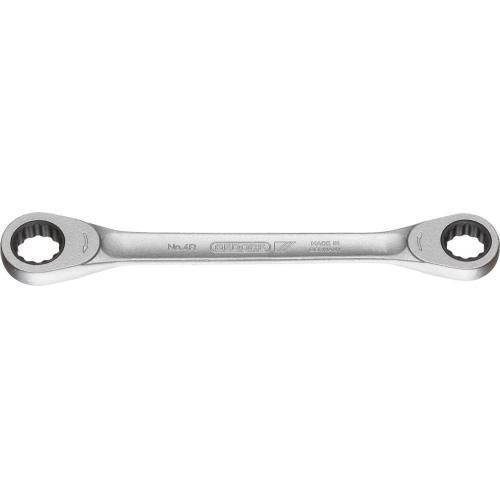 Clé polygonale en acier - Nr. 4 R - GEDORE Tool Center KG - en chrome / à tête hexagonale / double
