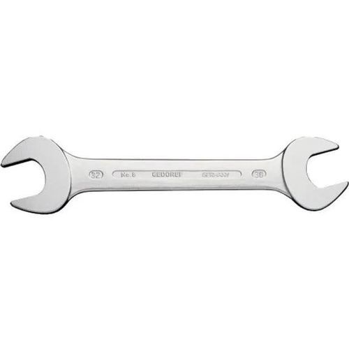 Clé à fourche en acier - 0015073826 - GEDORE Tool Center KG - en chrome / double
