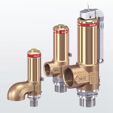 Soupape de sécurité pour gaz - 2480 series - Goetze KG - pour pipeline / filetée