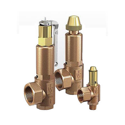Soupape de sécurité pour vapeur - 851 series - Goetze KG - pour gaz / pour air comprimé / compacte