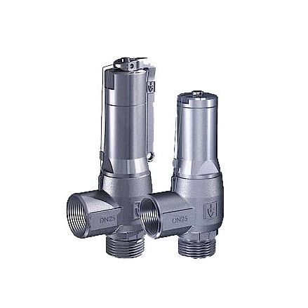 Soupape de sécurité pour vapeur - 460 series - Goetze KG - pour gaz / pour air comprimé / pour réservoir