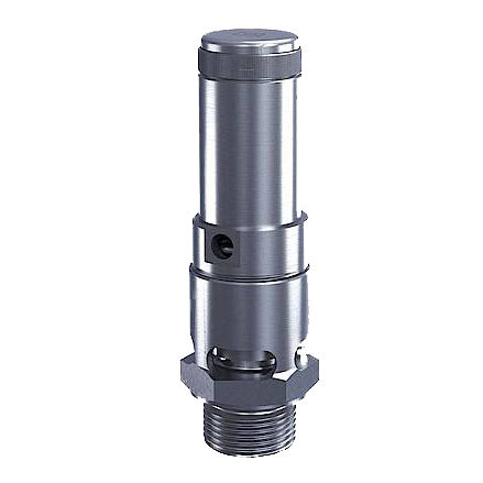 Soupape de sécurité pour gaz - 410 series - Goetze KG - pour air comprimé / pour réservoir / compacte