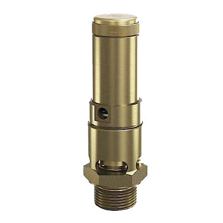 Soupape de sécurité pour gaz - 810 series - Goetze KG - pour air comprimé / pour réservoir / compacte