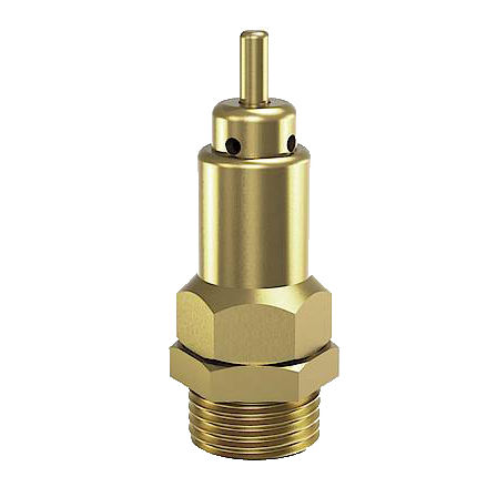 Soupape de sécurité pour gaz - 622 series - Goetze KG - pour air comprimé / pour réservoir / filetée