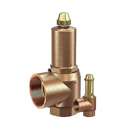 Soupape de sécurité pour vapeur - 651mHNK series - Goetze KG - pour eaux chaudes / filetée / à membrane