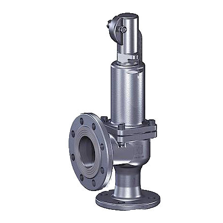 Soupape de sécurité pour vapeur - 452bHL series - Goetze KG - pour eaux chaudes / à bride
