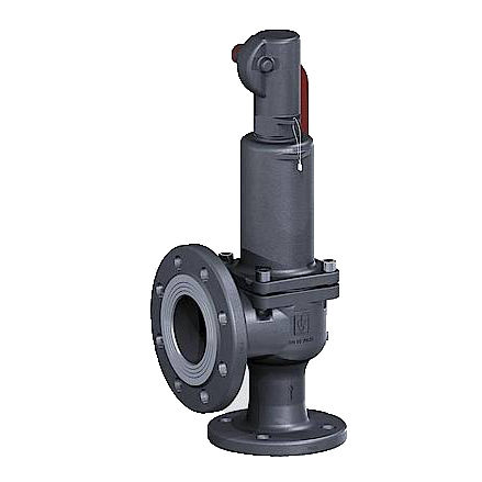 Soupape de sécurité pour vapeur - 352bHL series - Goetze KG - pour eaux chaudes / à bride