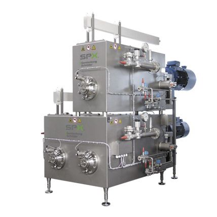 Échangeur de chaleur à surface raclée - Kombinator® 250S - Gerstenberg Schröder - liquide / gaz / en acier inoxydable / pour l'industrie agroalimentaire