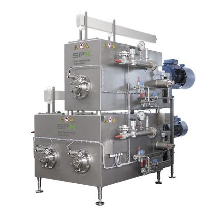 Échangeur de chaleur à surface raclée - Kombinator® 250L - Gerstenberg Schröder - gaz/gaz / en acier inoxydable / pour l'industrie agroalimentaire