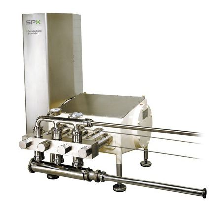 Pompe à piston plongeur - P series - Gerstenberg Schröder - pour produits alimentaires / stationnaire / industrielle
