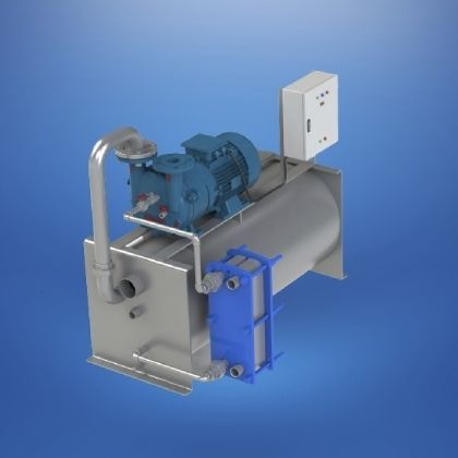 Groupe de vide lubrifié - Gücüm Pompa Makina Sanayi Tic. A.S. - industriel