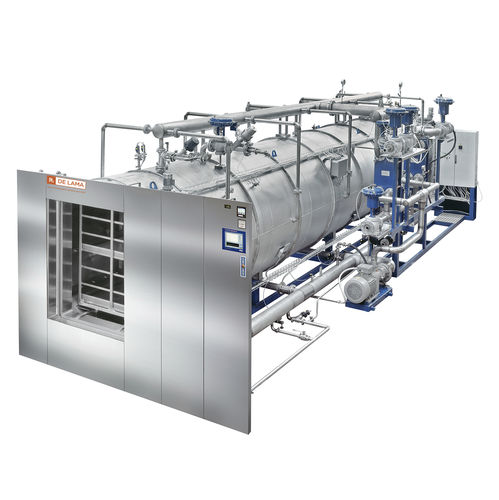 Autoclave de process - DLOS  - DE LAMA S.p.A. - horizontal / en verre / de stérilisation