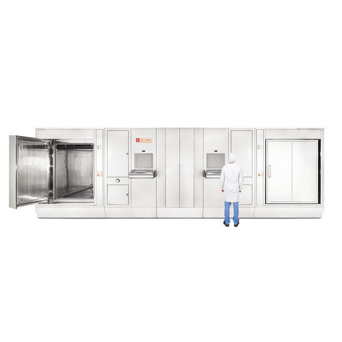 Stérilisateur de laboratoire - DLOV series - DE LAMA S.p.A. - à vapeur / chimique / horizontal