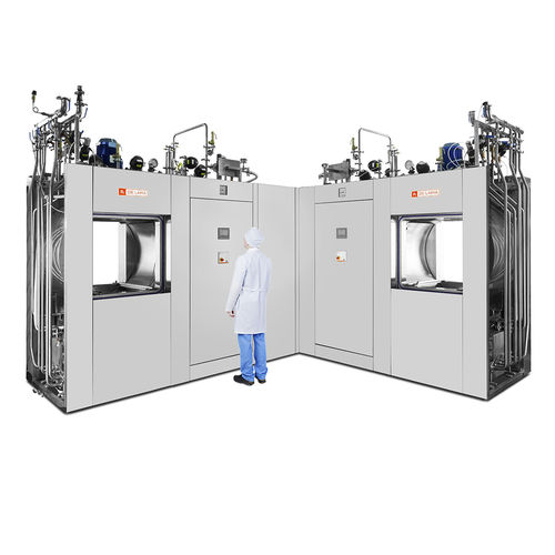 Stérilisateur de laboratoire - DLOV-HP - DE LAMA S.p.A. - à vapeur / horizontal