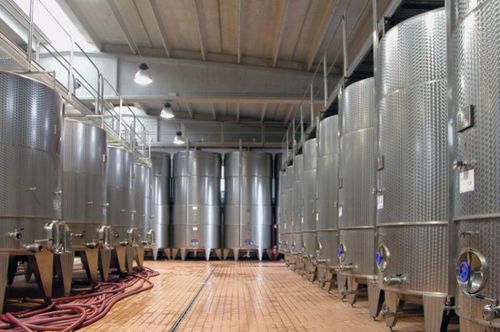 Cuve de stockage - DELLA TOFFOLA GROUP - de fermentation / pour le vin / en inox