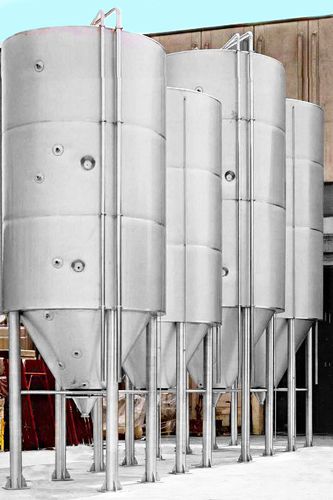 Réservoir de fermentation - DELLA TOFFOLA GROUP - de stockage / à bière / en inox