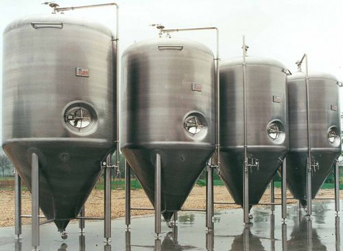 Réservoir de fermentation - DELLA TOFFOLA GROUP - de stockage / à bière / à fond conique