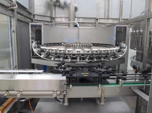 Rinceuse-stérilisatrice pour bouteilles - DELLA TOFFOLA GROUP - automatique / tournante