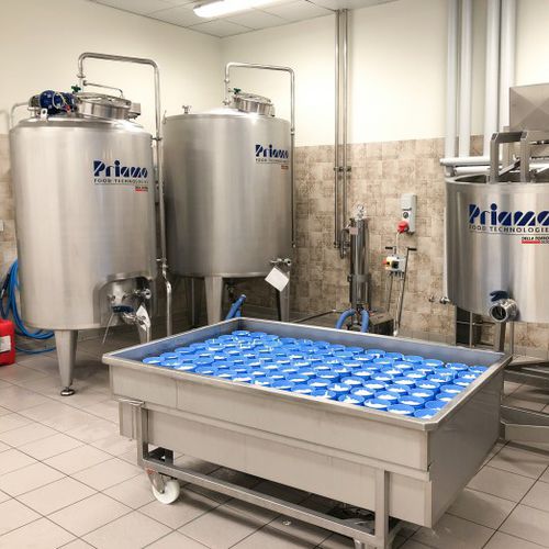 Unité de production pour l'industrie agroalimentaire - DELLA TOFFOLA GROUP - de fromage