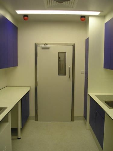 Porte battante - K series - Dortek Ltd. - PRV / industrielle / pour salle blanche
