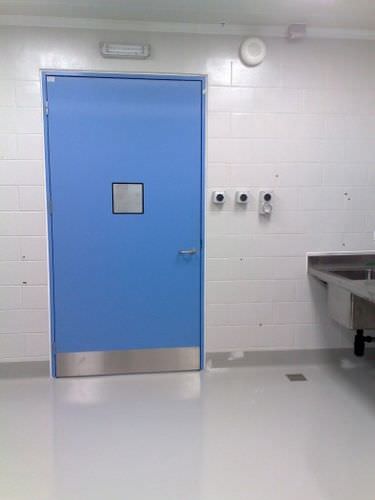 Porte battante - F series - Dortek Ltd. - en PRV / pour applications hygiéniques / industrielle