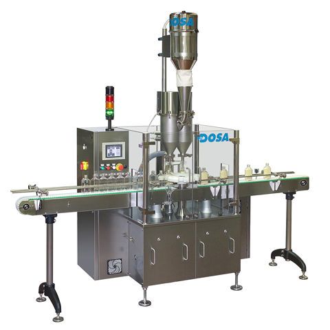 Remplisseuse automatique - A1 - A2 G - DOSA S.r.l. - multi contenant / pour granules / pour produits pulvérulents