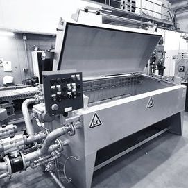 Machine de lavage par aspersion - CLEANmaX - D.W. Renzmann Apparatebau - à solvant / automatique / de pièces
