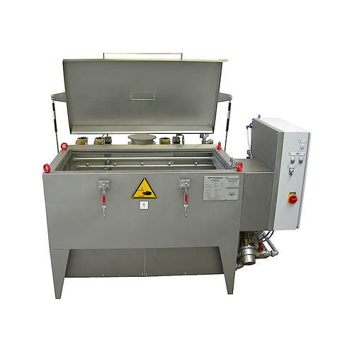 Machine de lavage à eau - CLEANfleX - D.W. Renzmann Apparatebau - par aspersion / automatique / de process