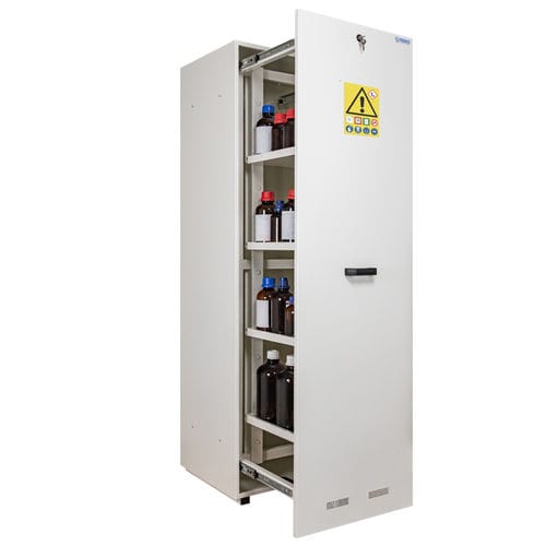 Armoire de stockage - A1T - Ecosafe S.A. - de sécurité / au sol / simple porte