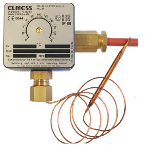 Régulateur de température analogique - ELMESS Thermosystemtechnik GmbH & Co. KG - antidéflagrant / ATEX / pour zones dangereuses