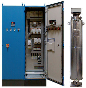 Armoire électrique de commande - ELMESS Thermosystemtechnik GmbH & Co. KG - encastrable / au sol