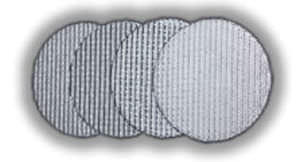 Matériau filtrant en inox - DYNAPORE® - Martin Kurz & Co., Inc. - à treillis métallique tricoté / d'air