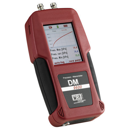 Micro-manomètre différentiel - DM 9600 CHP  - MRU – Messgeräte für Rauchgase und Umweltschutz - avec afficheur LCD / en acier inoxydable / électronique