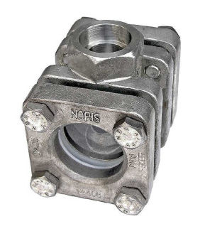 Hublot d'observation en acier inoxydable - Bauform 880-SOW - NORIS Armaturen Burkenstein GmbH & Co. KG - à souder