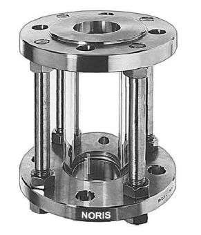 Hublot d'observation en verre borosilicaté - Bauform 20 - NORIS Armaturen Burkenstein GmbH & Co. KG - en acier / à bride