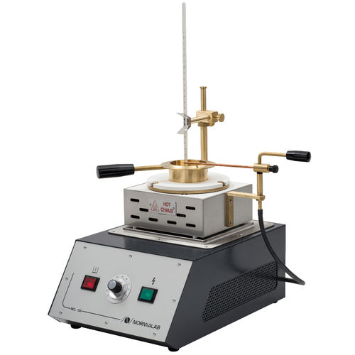 Testeur de point éclair - NCL 120 - NORMALAB S.A. - pour produits pétroliers / pour l'industrie / de laboratoire